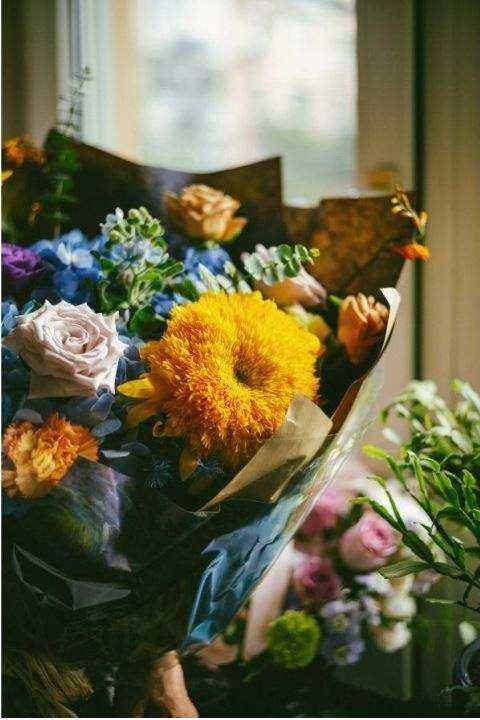 Corporate event flowers